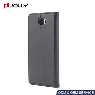Кожаный защитный чехол для Huawei Y5 II, Чехол для телефона с кармашком для карт